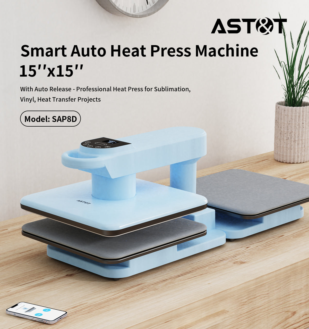 Auto Heat Press Machine