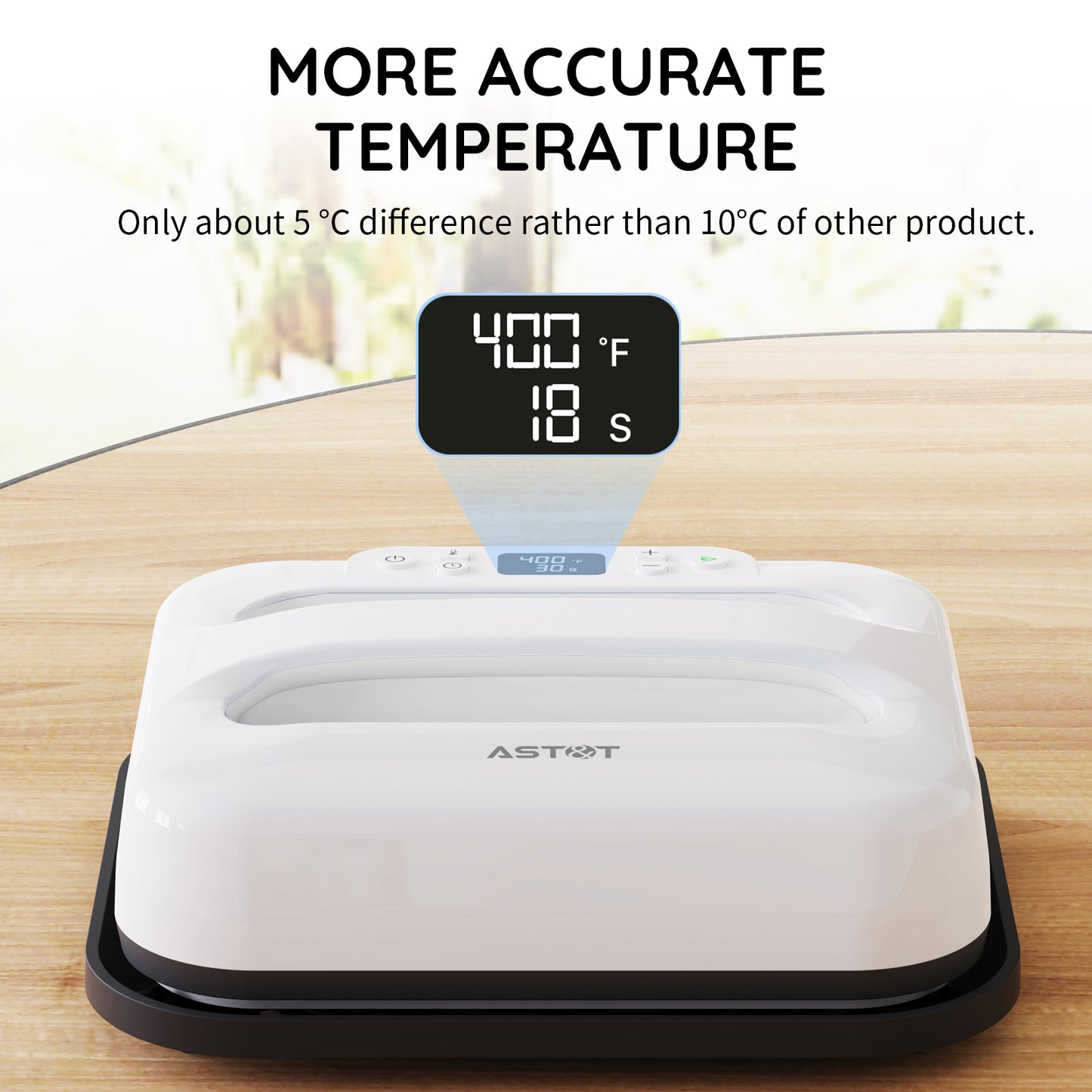 HP5 12"x10" Professional Portable Heat Press | 110V/220V Sublimation & T-Shirt Printer | Wholesale & OEM Solutions